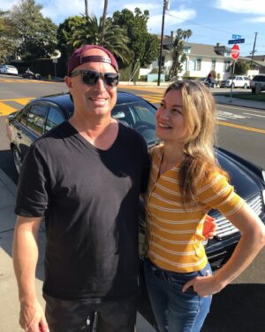 Rena Riffel Instagram - Happy Birthday 🥳 to my awesome brother!! So excited for your new music release this year!! Www.slowfadeband.com 🎼🎸🏄🏻‍♂️ #happybirthday #brother #tech #music #surf #chef #awesome #siblings #loveyou 👫#beachlife #beachywaves