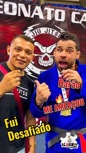 Renan Barão Instagram - Galera fui desafiado e ameaçado por uma Lenda do MMA mundial. 
(Vaja o vídeo até o final e confira a ameaça.)
.
.
.
#jiujitsu #mma #ufc #kimura #lutador #bjj #jiulife #jiujitsuparaavida #jiujitsufreestyle