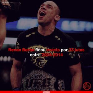 Renan Barão Instagram - 10 anos atrás, 🇧🇷Renan Barão estendia sua incrível sequência para 33 lutas sem perder, após nocautear 🇺🇸Urijah Faber no UFC 169, pelo cinturão peso-galo.

O brasileiro, que estreou no MMA em 2005 com uma derrota, entraria na 3ª maior sequência invicta da história do esporte, vencendo 32 lutas e 1 no-contest entre 2005-2014.

(via @tapologycom / @sherdogdotcom )
