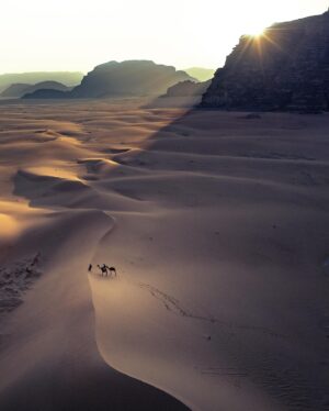 Renan Öztürk Instagram - Sand, wind and bedouin laughter the last 48 hours in Wadi Rum.  Blown away by the scale and depth of this landscape and culture!! 

As always amazing to work with @filmmingo_productions who have deep experience here for Star Wars and many other  productions and command deep respect with the locals. 

Looking forward to returning someday to climb!

@expedition.studios @refikanadol @simon_njoo_one_egg  @welcome_to_jordan_ @orisono_film @rudy.le @senankh @mdsrour @linaaburezeq @jenpeedom @sonyalpha @thenorthface @vollebak
