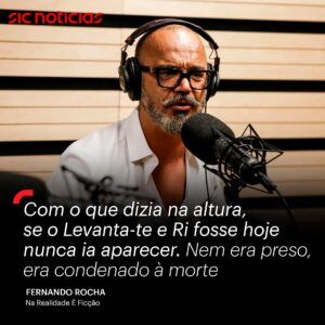 Renato Godinho Instagram - Em 2003 a SIC estreava “Levanta-te e Ri”, um formato inovador que apresentou a stand-up comedy a Portugal. Ali surgiram muitos dos humoristas que hoje conhecemos, desde o apresentador Marco Horácio, ao cabeça de cartaz Fernando Rocha, e a convidados regulares como Bruno Nogueira, Ricardo Araújo Pereira, Nilton e Aldo Lima.

Renato Godinho conversa com os comediantes Fernando Rocha e Marco Horácio sobre esse programa. Ouça através do link na bio.  #humor #sic #levantateeri #marcohoracio #fernandorocha #comedia #entretenimento #podcast #opiniao #sicnoticias