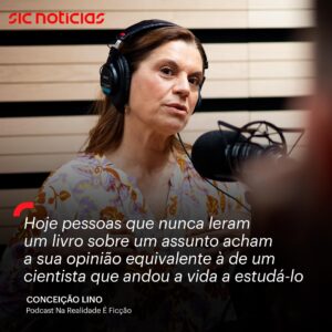 Renato Godinho Instagram - No episódio desta semana do podcast “Na Realidade é Ficção”, Renato Godinho conversa com a jornalista Conceição Lino sobre o programa “Essencial” e a importância do jornalismo.

Ouça a conversa através do link na bio.  #conceicaolino #jornalismo #podcast #conversa #essencial #sicnoticias