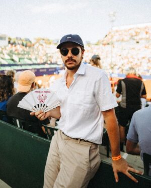 Renato Quattordio Instagram - Les comparto imágenes de una Inolvidable tarde de #ATPBuenosAires en Lown Tennis Club siempre junto a @stellaartois.ar by @lacoste 
Salute! 🍻 🎾 🐊