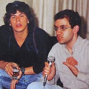 Renato Russo Instagram - @pauloricardo e Renato Russo. Rock and Roll. #tbt #RenatoRusso #LegiãoUrbanaProduções