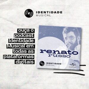 Renato Russo Instagram - Hoje, 27 de março, Renato Russo celebraria 62 anos e nada melhor do que começar o dia com uma homenagem a um dos maiores ídolos e artistas brasileiros! ✨

O podcast “Identidade Musical - Renato Russo”, comandado por Adriana Penna, traz quatro episódios com reflexões profundas, áudios inéditos e convidados ilustres para mostrar a história, e o legado, daquele que “viveu em todos os tempos”. Confira agora na sua plataforma digital favorita. 🎶 

#RenatoRusso #IdentidadeMusical #MúsicaéUniversal