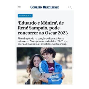 Renato Russo Instagram - Imaginem vocês a felicidade que teria Renato Russo hoje ao ler essa matéria. 

A notícia de que um roteiro idealizado há quase 40 anos atrás, em um outro Brasil, uma outra época, se mantém atualizado e é cotado para uma indicação ao Oscar, certamente deixaria o nosso eterno Renato realizado.

"Quem um dia irá dizer que não existe razão nas coisas feitas pelo coração?"

Espalha pra geral!
#VivaRenatoRusso
#RenatoRussoVive 
#RenatoRusso 
#LegiãoUrbanaProduções