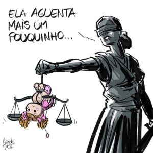 Renato Russo Instagram - Essa justiça desafinada 
É tão humana e tão errada 

#Repost • @midianinja Uma criança de 11 anos, vítima de estupro, está sendo impedida de fazer um aborto legal pela justiça de SC. A menina está há mais de um mês em um abrigo longe da família, sendo submetida a uma nova violência, ao ser obrigada a avançar com esta gestação.
Crianças não são mães! 

via @desenhosdonando

Siga @planetaella e acompanhe mais notícias sobre o caso