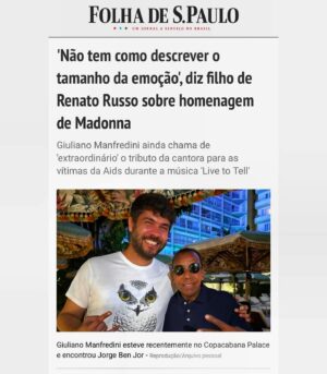 Renato Russo Instagram - Giuliano Manfredini:

“Não tem como descrever o tamanho da emoção diante da proporção que tomou essa homenagem.

Ver a memória do meu pai tratada com tanto carinho, em um dos maiores shows da história internacional, é realmente extraordinário!”

Eai, todos animados para esse grande show??👀🌹

Entrevista: Ana Cora Lima