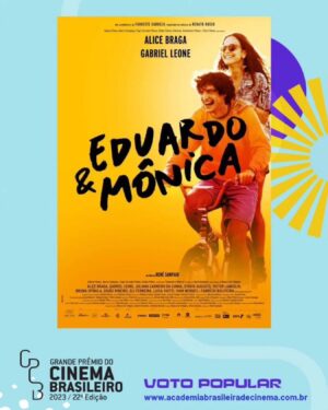 Renato Russo Instagram - O FILME EDUARDO E MÔNICA 
@eduardoemonicaofilme 
recebe 11 indicações no Grande Prêmio do Cinema Brasileiro 2023, nas categorias:

MELHOR LONGA-METRAGEM FICÇÃO - Bianca De Felippes por Gávea Filmes e René Sampaio por Fogo Cerrado
MELHOR DIREÇÃO - René Sampaio
MELHOR ATRIZ - Alice Braga como Mônica
MELHOR ATOR - Gabriel Leone como Eduardo
MELHOR DIREÇÃO DE FOTOGRAFIA - Gustavo Hadba, ABC
MELHOR ROTEIRO ADAPTADO - Matheus Souza, Claudia Souto, Jessica Candal e Michele Frantz
MELHOR DIREÇÃO DE ARTE - Tiago Marques
MELHOR FIGURINO - Valeria Stefani
MELHOR MAQUIAGEM - Auri Mota
MELHOR MONTAGEM - Lucas Gonzaga
MELHOR TRILHA SONORA - Pedro Guedes, Fabiano Krieger e Lucas Marcier

Votação aberta link na Bio e nos nossos stories.