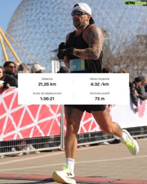 Renaud Blanchet Instagram - Première course de la saison ✅ Temps officiel de 1:36:19 🏃🏻