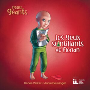 Renée Wilkin Instagram - GRANDE NOUVELLE prise 4​​ ♥️📙

Je vous présente "Les yeux scintillants de Florian", tome 4 de ma collection de livres jeunesse. 

Florian, que je surnomme le "super-héros" de la bande, changera la définition de la magie des fêtes aux yeux de nombreux "Petits Géants". 🌟

Je suis particulièrement touchée que la @fondation_saintejustine endosse mon récit qui permettra de sensibiliser les jeunes à l’univers des enfants malades et de faire briller, dans les yeux de Florian, encore plus de lumières. 🙏🏼

Et je suis si fière de savoir qu’une partie des ventes de ce livre contribuera à la campagne du Grand Sapin de Sainte-Justine🎄.

Merci @vanaelle , maman d'Amy, ma plus grande source d'inspiration, pour ton émouvant témoignage. 🤍

J'espère que tout comme Nestor, Anicée et Marion, vous serez attendris et impressionnés par Florian, résiliant, qui représente la force incommensurable de tous ces jeunes combattants.

Merci 15 000 fois pour votre soutien jusqu'à présent. Je n'arrive toujours pas à y croire! 🥺

Sortie 19 octobre 2022

Autrice : @reneewilkin 
Illustratrice : @illustrationanniebou 
Éditions : @boomerang_editeur_jeunesse 
Relation de presse : @natcorbeil 
Livre audio (lu par 🙋🏻‍♀️): @vuesetvoix_livresaudio
