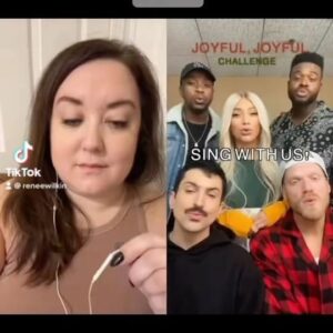Renée Wilkin Instagram - @mslaurynhill mon idole de toujours   @ptxofficial, je devais le faire ! No choice 🙏🏼♥️
Qui va regarder sister act 1&2 pour une 1896ième fois dans le temps des fêtes ? 🙋🏻‍♀️
#joyfuljoyful #joyfuljoyfulchallenge #sisteract2 #pentatonix #duo #singer