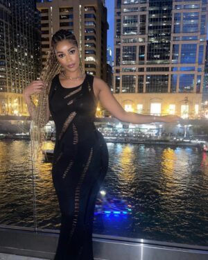 Renellè Nicole Instagram - In the city that has my heart 🦋💜