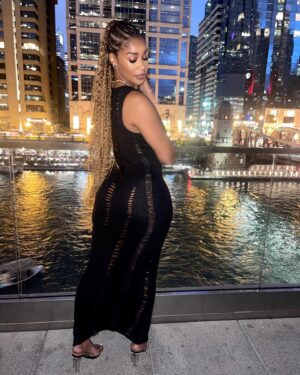 Renellè Nicole Instagram - In the city that has my heart 🦋💜