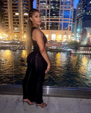 Renellè Nicole Instagram - In the city that has my heart 🦋💜
