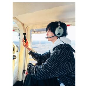 Renn Kiriyama Instagram - ・
🚁🚁🚁
#人生初ヘリ
@calee_official 
@vic_shoriii