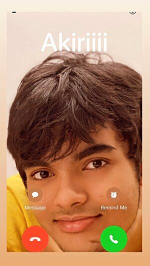Renu Desai Instagram - My phone and face lights up because of their calls 🤩 such cuties🎉