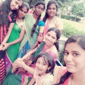 Reshmi Karthigeyan Instagram - Today is World students day but I feel you guys have always been my world of happiness,knowledge and confidence. . I am missing being with you guys. . That goodmornings , doubts which were never ur doubts😉 canteen time and everything. . Hope everything becomes normal and we all will meet soon.  Thank you for being awesome students.  Love to all😍😍