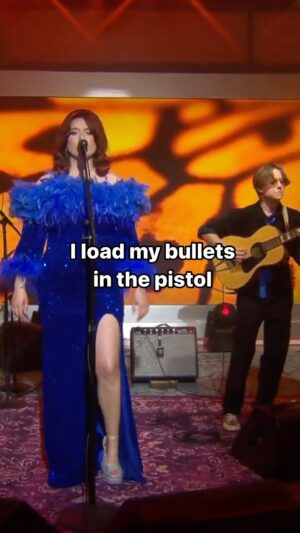 Rett Madison Instagram - Believe Survivors. “One for Jackie, One for Crystal” live on @cbssaturday 🦋 #altcountry #singersongwriter #dollyparton #thechicks