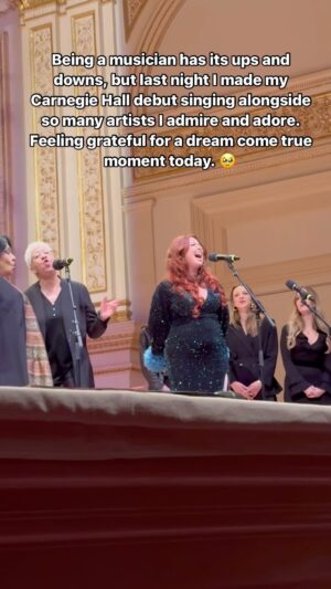 Rett Madison Instagram - thank you @carnegiehall & @goldengatepresents for having me! 💗 

artists on stage - The Union, @missmargoprice, @dawestheband, @kendallrobbinsmusic , @philcookmusic , @hand.habits & more 🦋

hair by @thepaulaperalta & @cassandraplatinum 
makeup by @ericvosburg 
dress by @oliver_vaughn 💗

#singersongwriter #musicbusiness #singer #carnegiehall