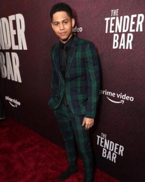 Rhenzy Feliz Instagram - Very proud of the beautiful work my cast mates and all the crew have done to make this really touching, beautiful film. The Tender Bar, in theaters Dec. 17. #thetenderbar @amazonstudios