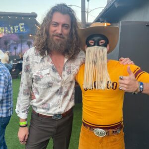Rhett McLaughlin Instagram - Two big-bearded boys