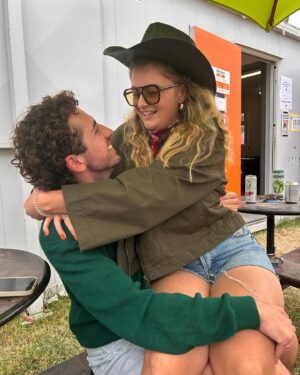 Rhianne Barreto Instagram - paying the cheese tax at glasto !