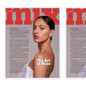 Rhianne Barreto Instagram - thank u Emmy magazine for the lovely write up !