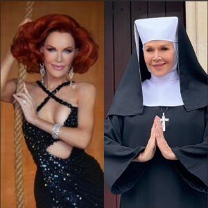 Rhonda Burchmore Instagram - OMG !! Showgirl to Nun in a day ! 🙏🙏😂

Excited to begin rehearsals for the fabulous @sisteractmusicalau  tomorrow! 

@richard.dechazal 📸