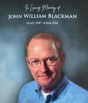 Rhonda Burchmore Instagram - Deeply honoured to celebrate the life of my friend the extraordinary John Blackman today .💕🙏