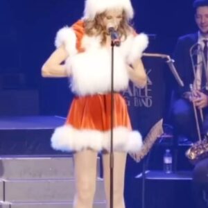 Rhonda Burchmore Instagram - A MUFF SPECTACULAR to get you in the Christmas spirit ! 🎄🎶😜. 

Come join the brilliant @jackjackearle and his 18 piece Bigband  for a sensational evening of merriment and song as we wrap up 2023 at @brunswickballroomaus this Saturday night 23rd December with “A RED  HOT SWINGIN CHRISTMAS “  8pm 

Final Tiks rhondaburchmore.com 

#bigband #fun #song #Holiday #party #christmas