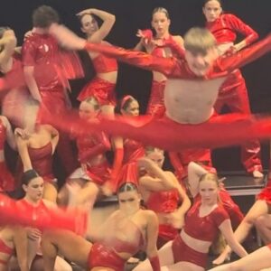 Rhonda Burchmore Instagram - So incredibly honoured, and thrilled to be performing with this extraordinary group of students from @rise.theperformanceexperience . 
I popped into a rehearsal today and was absolutely knocked out by not only their skill but the incredible camaraderie within this phenomenal group of performers. I was actually very emotional- tears of joy ! 
Our show is this Saturday night at the Palais  theatre in Melbourne which is pretty much sold out! 
Thankyou @mitchell.fistrovicdoidge & @jackieannescott  for inviting me to be part of this wonderful experience xx 🙏💕 💃 🕺