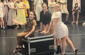 Rhonda Burchmore Instagram - So incredibly honoured, and thrilled to be performing with this extraordinary group of students from @rise.theperformanceexperience . 
I popped into a rehearsal today and was absolutely knocked out by not only their skill but the incredible camaraderie within this phenomenal group of performers. I was actually very emotional- tears of joy ! 
Our show is this Saturday night at the Palais  theatre in Melbourne which is pretty much sold out! 
Thankyou @mitchell.fistrovicdoidge & @jackieannescott  for inviting me to be part of this wonderful experience xx 🙏💕 💃 🕺