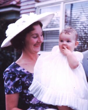 Rhonda Burchmore Instagram - Happy heavenly birthday to my beautiful mum Yvonne 💕 … Talk about big bouncing Bubba Ruda ! And then the legs grew … 😂💕💕💕🙏