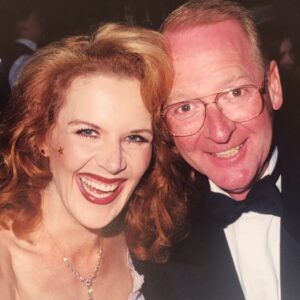 Rhonda Burchmore Instagram - So incredibly saddened by the passing of my dear friend John Blackman💔 🙏💔
So many wonderful memories of the great times we shared on Hey Hey  it’s Saturday together and socially. You were one of a kind darling Johnboy ! …  So funny,  witty and fabulous. I will miss you dearly .
Sending big love to your beautiful wife Cecile and Tiffany at this sad time.💕💕💕 @hey_hey_its_saturday_official @johnblackmanheyhey