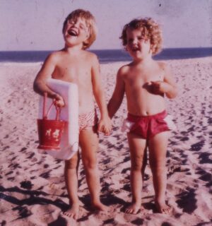 Rhonda Burchmore Instagram - Happy heavenly birthday to my beautiful sister Michelle. 
Here we are as  kids  at Cudmirrah beach on the Sapphire coast NSW where we had a  wonderful holiday house .
They were best of times together with you sissy 🙏- you’re always  in my heart 💕💕💕🙏