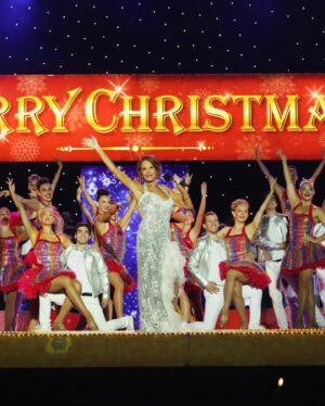 Rhonda Burchmore Instagram - What an absolute joy it was performing at @carolsinthedomain 🎄💕 special thanks to all the brilliant dancers that worked so hard and were so fabulous in my songs . Much love and appreciation to the creatives, including the extraordinary @clim3278 🎶@christopher_horsey 💃 

@viviennalorikeet 👗
@richard.dechazal 👗 
@dkmakeupagency 

@channel7 
@activetvcontent