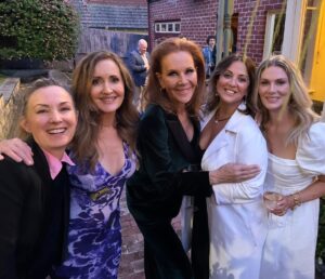 Rhonda Burchmore Instagram - Adore these women so much 💕💕 
@lisamccune_ @ms_marina_prior @silvie.paladino  @rachel_d_taylor 💕💕💕 #girlpower 😘💋