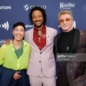 Rhys Darby Instagram - Look at us. #joy #love
@glaad awards