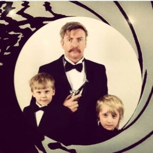 Rhys Darby Instagram - I miss my boys so I'm heading to The Music is Bond tonight at the Kiri Te Kanawa Theatre, Aotea Centre. There's still tickets available I think, so come along for a tremendous evening of 007 tunes!