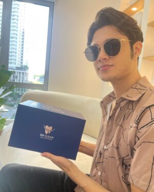 Rhys Miguel Instagram - It sure did make me smile 🤪 
Got it from @drclearaligners 🦷
Thank you doctor @smilecreationsbydr.frank @drclearalignersph for my new aligners 😁