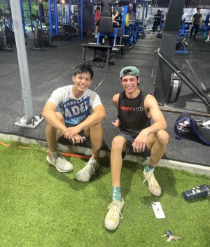 Rhys Miguel Instagram - Long time no see brother! It was nice catching up with you @li_abinal 🤙🏽