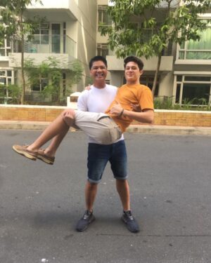 Rhys Miguel Instagram - Happy fathers day to these two studs thank you for always inspiring me i love you and miss you all so much❤️❤️❤️