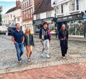 Rhys Olivia Cote Instagram - eeds, Leeds Castle Wye & Faversham!! So fun to see Romaine & Ethan too. #leeds #leedscastle #faversham #lastdayinenglamd #untilnexttime #friends #europe24 #england #wye #england🇬🇧 @romainecoonghecoaching ➡️➡️➡️➡️➡️➡️➡️