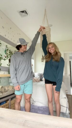 Rhys Olivia Cote Instagram - Tallest Tip Toes  #taylorswift #mirrorball #spring #blushpromdress #makingmemories #memories #parker #rhysolivia #rhysoliviacote #saturdaynight #weekendfun #us #mybestfriend #happiness #date #flowers