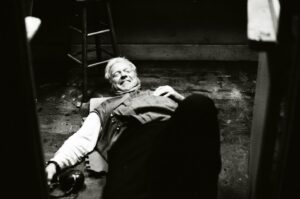 Rian Johnson Instagram - The last set of mine my dad got to be on was Looper. He had a cameo where he had two lines and then got shot in the face by Bruce Willis. He was so happy, it was a perfect day.