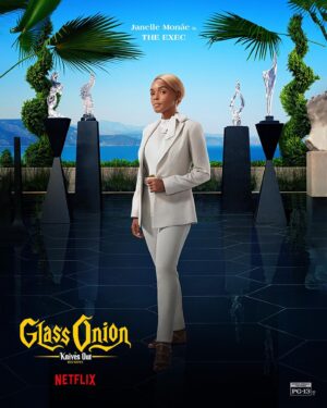 Rian Johnson Instagram - Behold! Some character posters for #glassonion - we open in theaters on Wednesday, 11/23! Tickets on sale now, link in bio