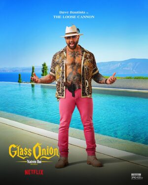 Rian Johnson Instagram - Behold! Some character posters for #glassonion - we open in theaters on Wednesday, 11/23! Tickets on sale now, link in bio