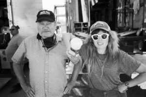 Rian Johnson Instagram - This summer we lost a member of our movie family, the great Dale Myrand. Dale was our camera operator starting on Looper, all the way up to Poker Face. Actors loved him - the relationship between a camera operator and an actor doesn’t get talked about much but it’s key, and everyone loved Dale. The camera crew loved him, he led by example, always excited and engaged by every new day of telling stories for a living. 

Dale used to joke that he was going to call his memoir “parking lots I have eaten in.” It still doesn’t seem real to me that on the next movie I won’t be huddling with him before dawn in a random parking lot with a breakfast burrito, making plans for a cigar at lunch. He was a helluva guy and a helluva filmmaker and I’ll miss making movies with him the rest of my life.