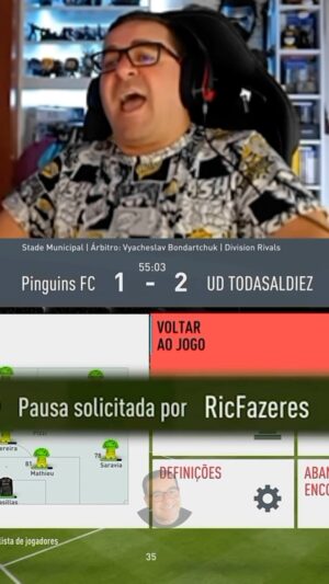 RicFazeres Instagram - METE OUTRA PAUSA ZÉ 😂
#fifa #engraçado #rage